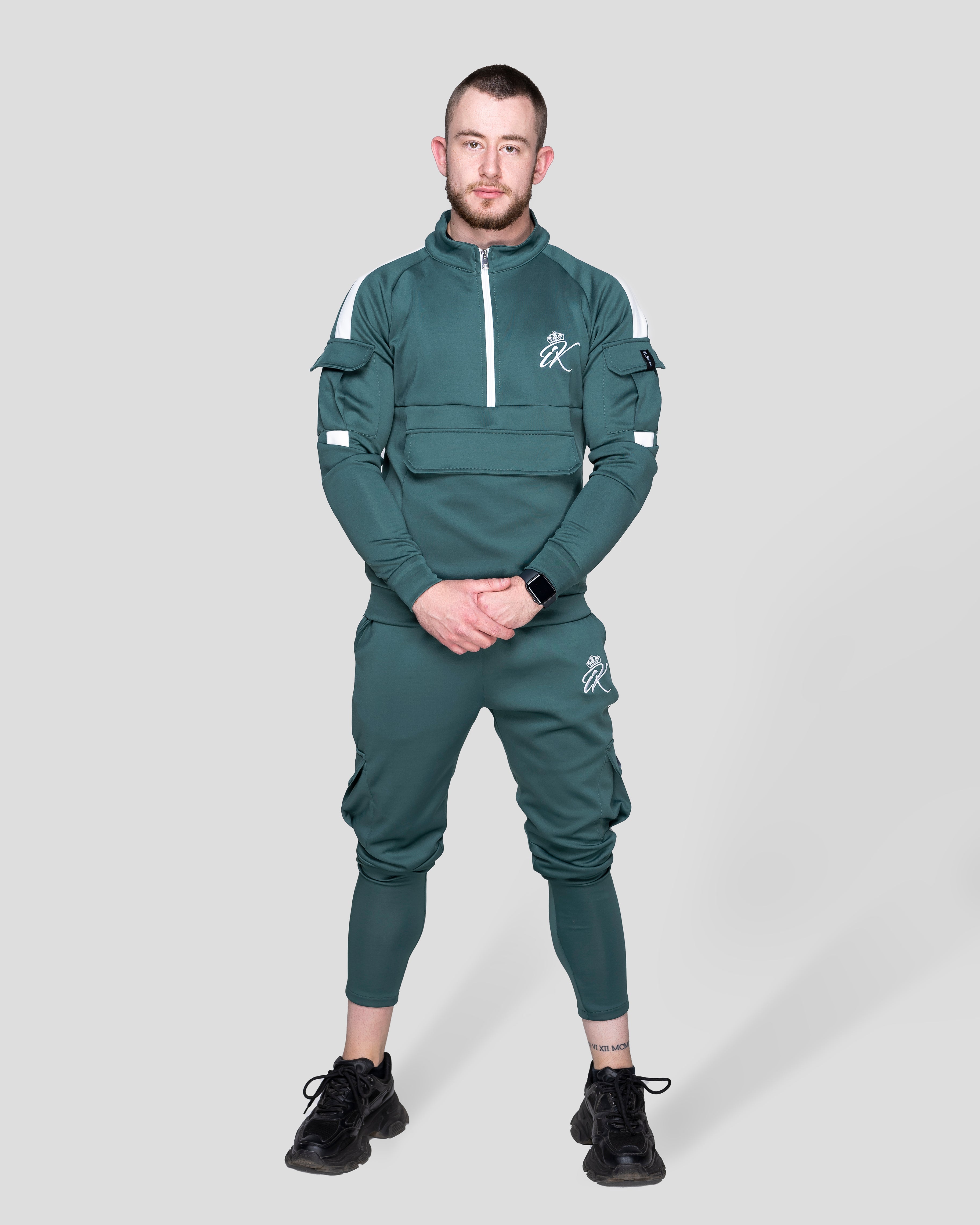 Карго Спортно Долнище "Inspire" Green White