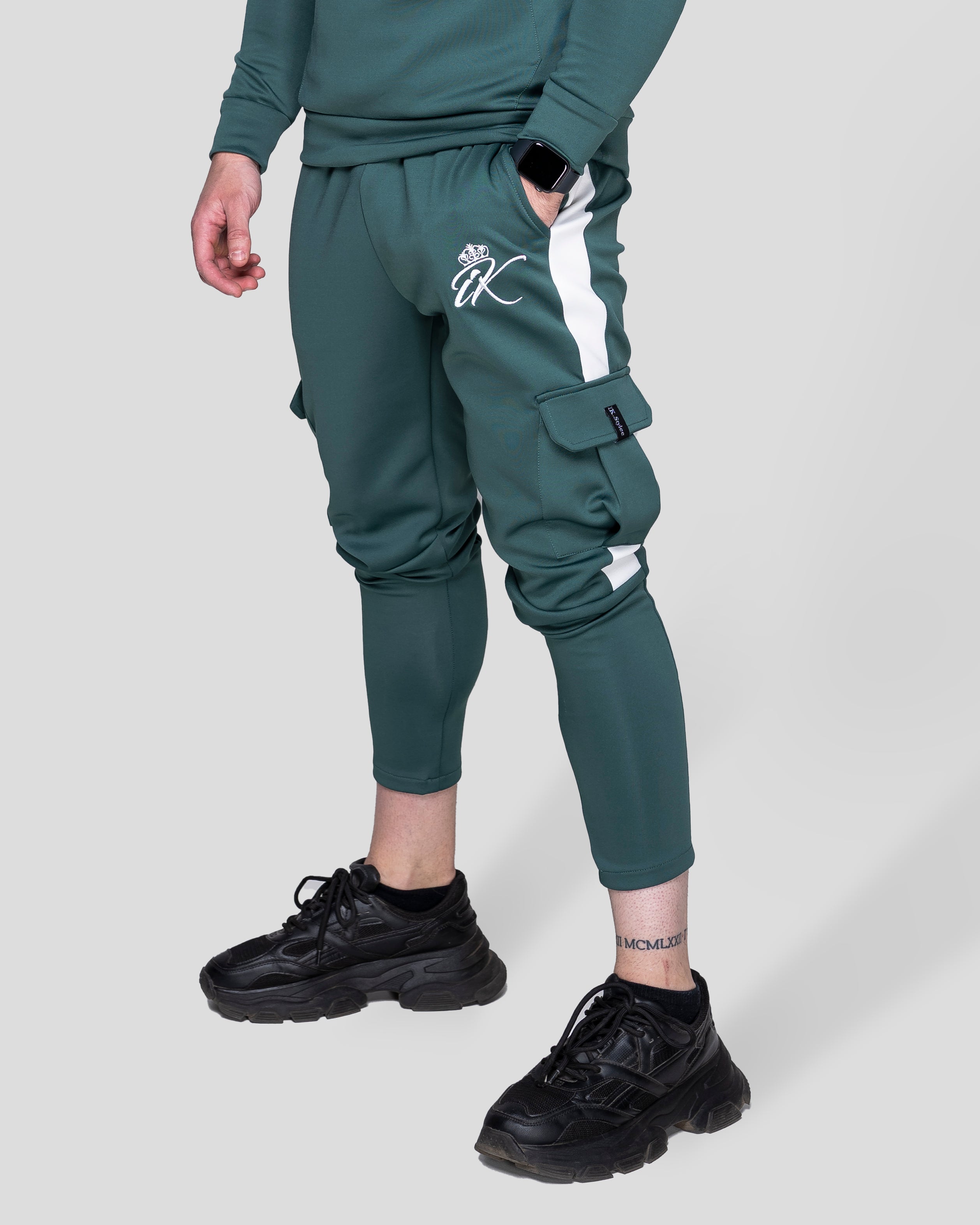 Карго Спортно Долнище "Inspire" Green White