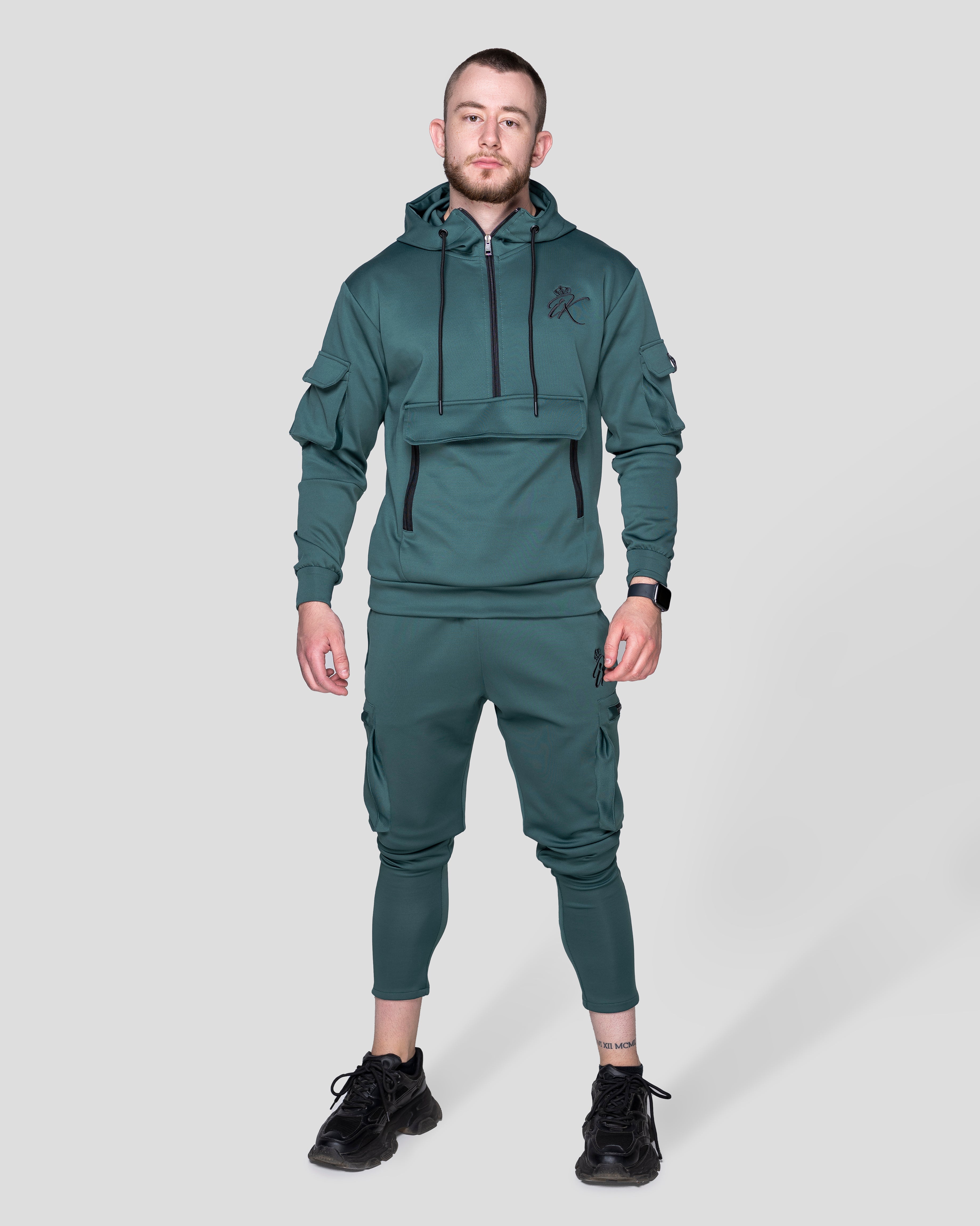 Карго Долнище "Inspire" Green Black