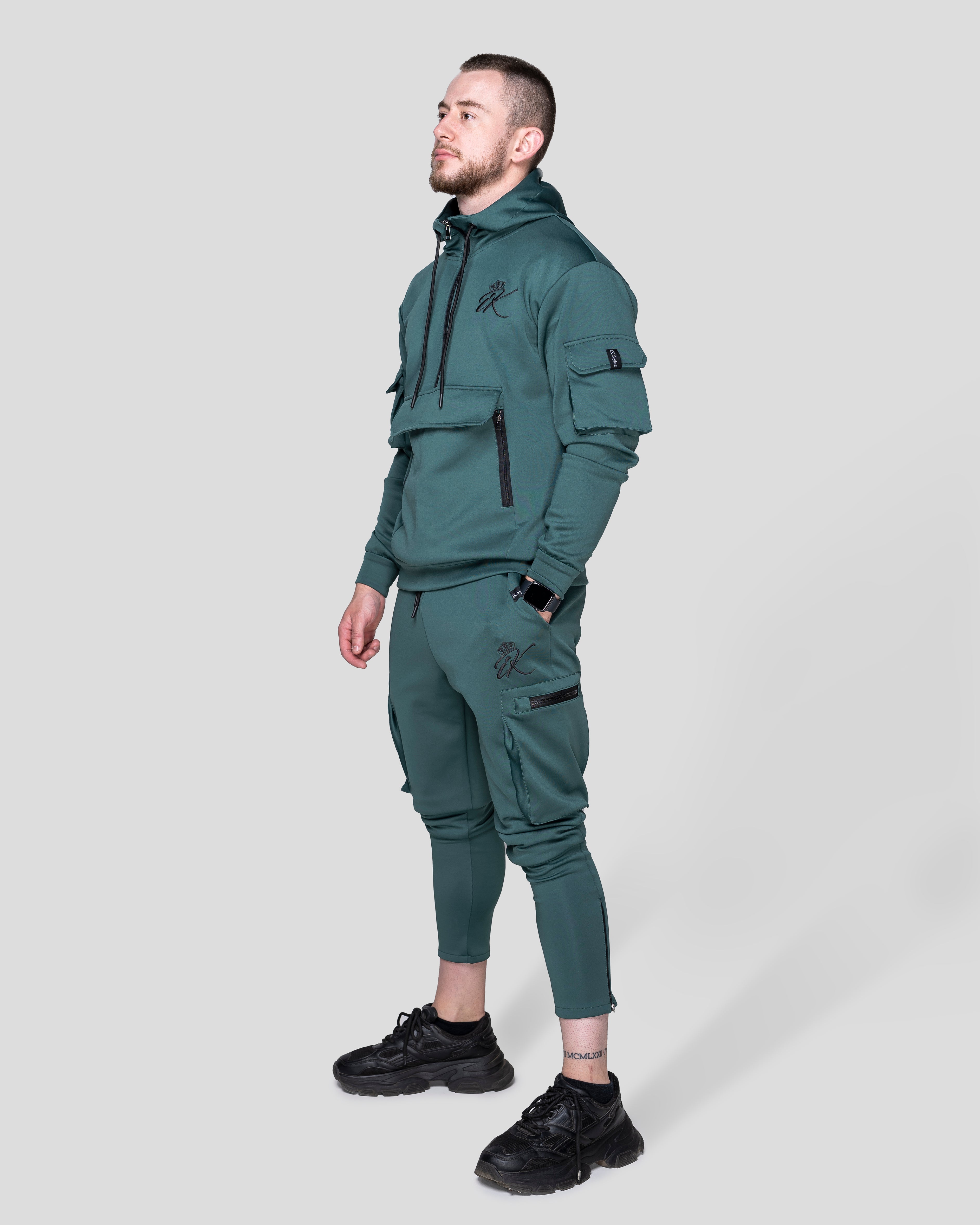 Карго Долнище "Inspire" Green Black