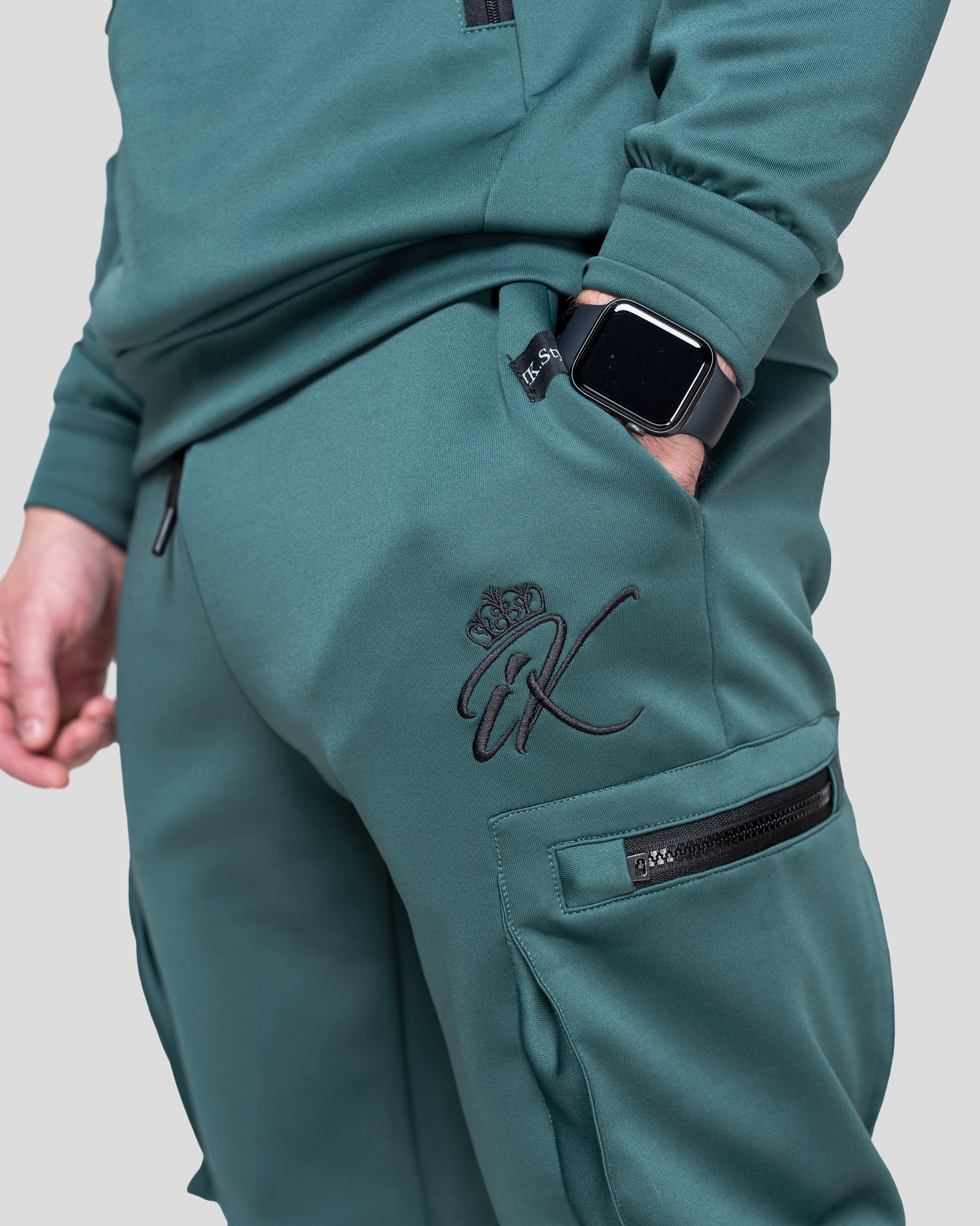 Карго Долнище "Inspire" Green Black