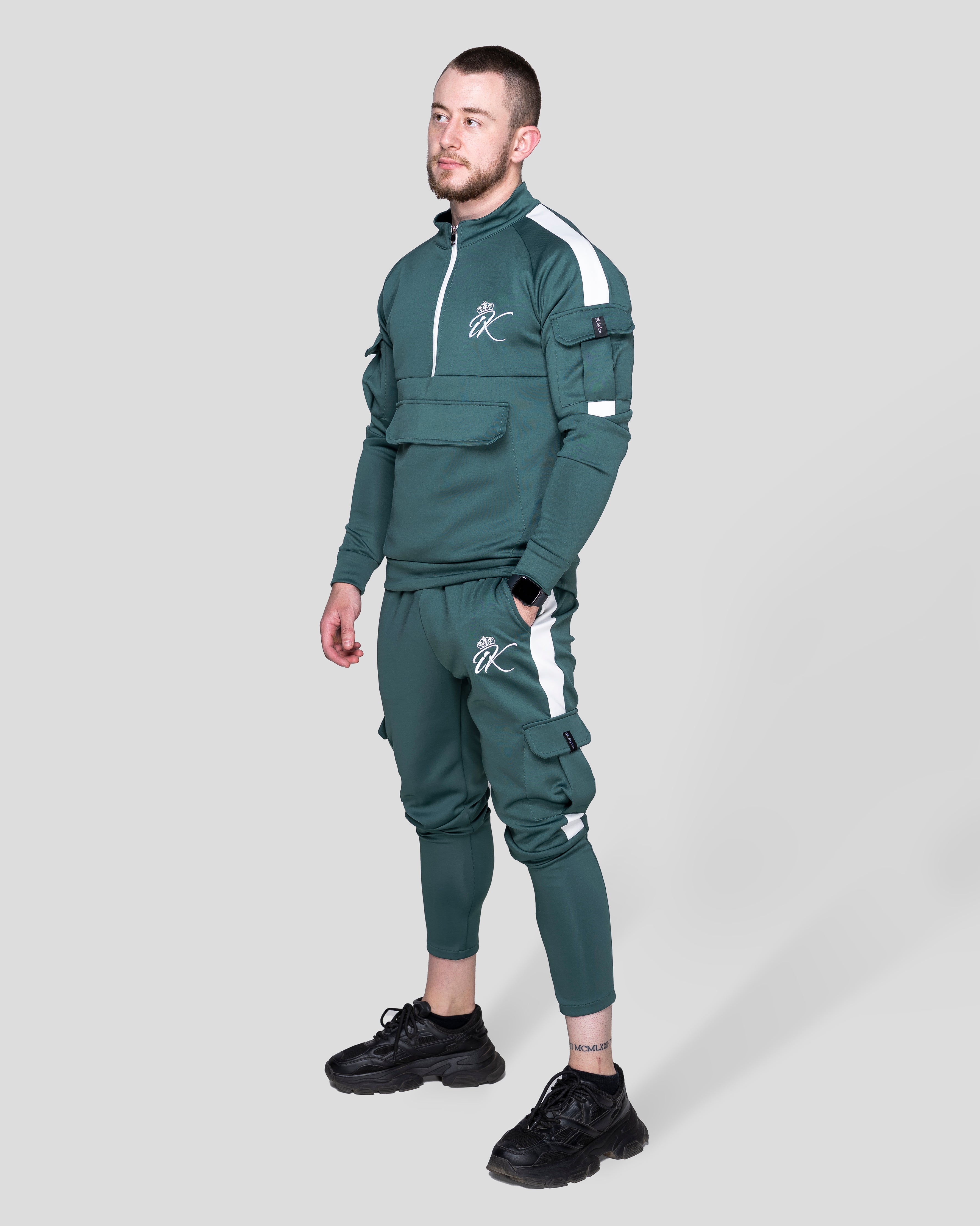 Карго Спортно Долнище "Inspire" Green White