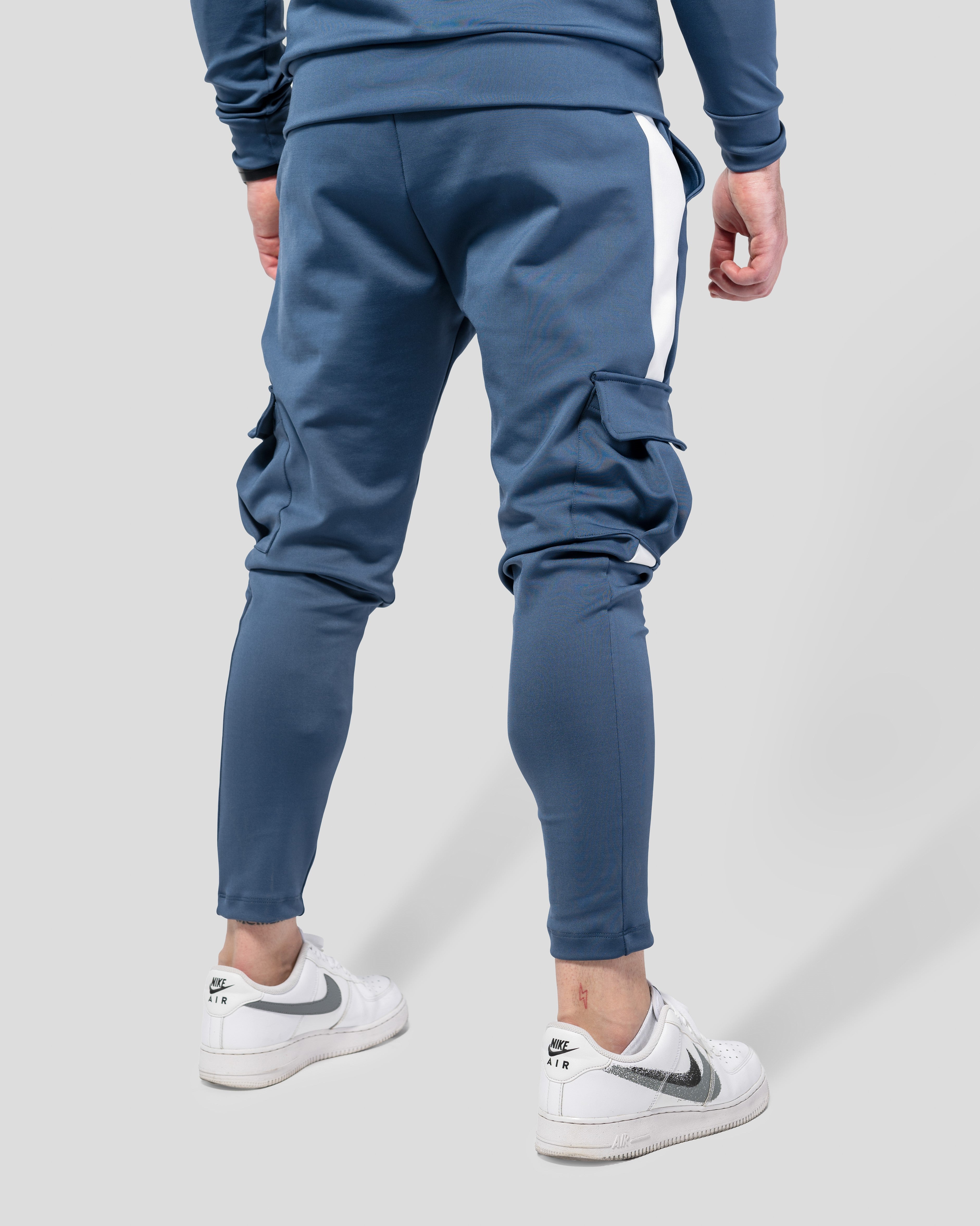 Карго Спортен Екип Blue and White