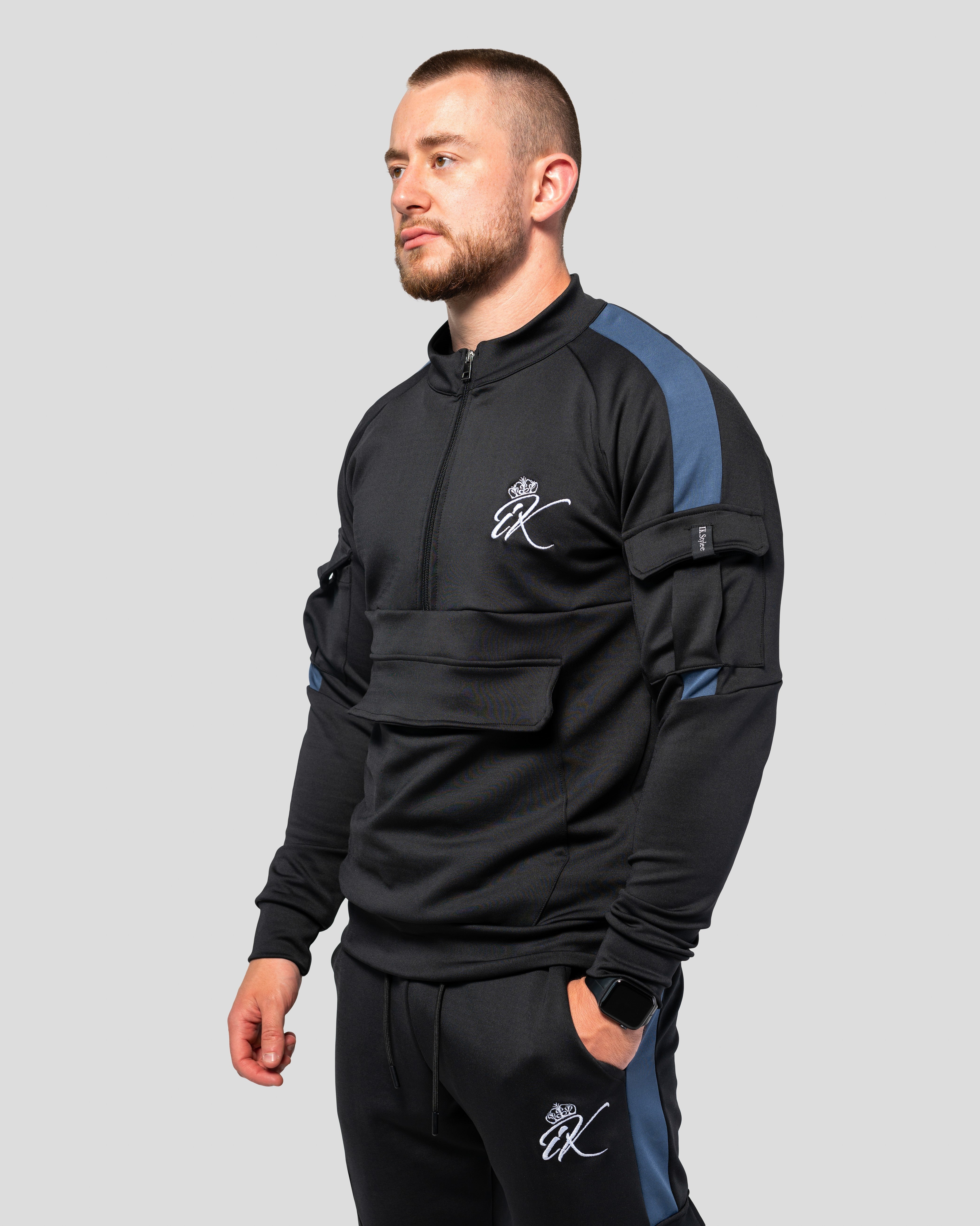 Карго Спортен Екип "Inspire" Black and Blue