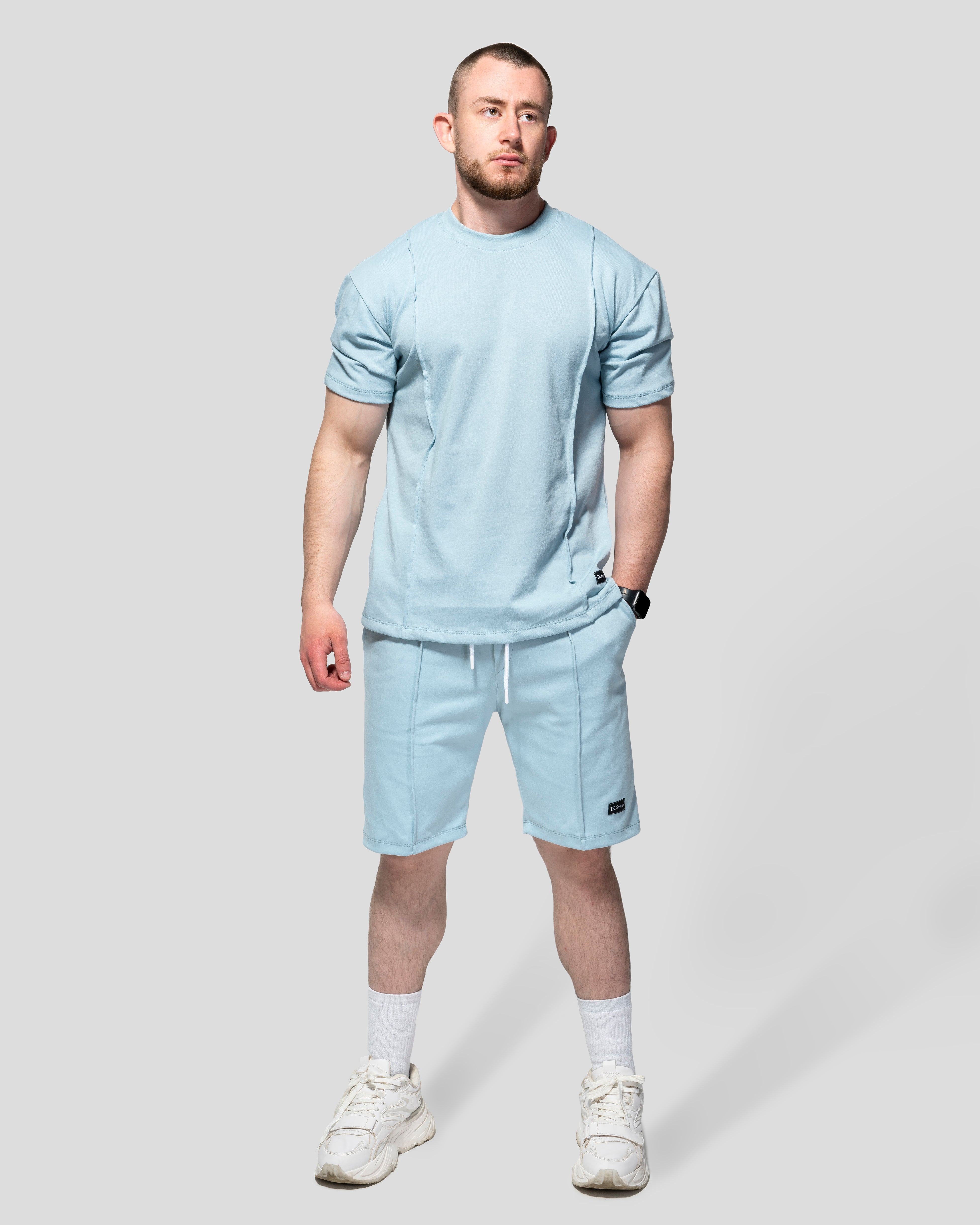 Oversize Екип "Success" Sky Blue