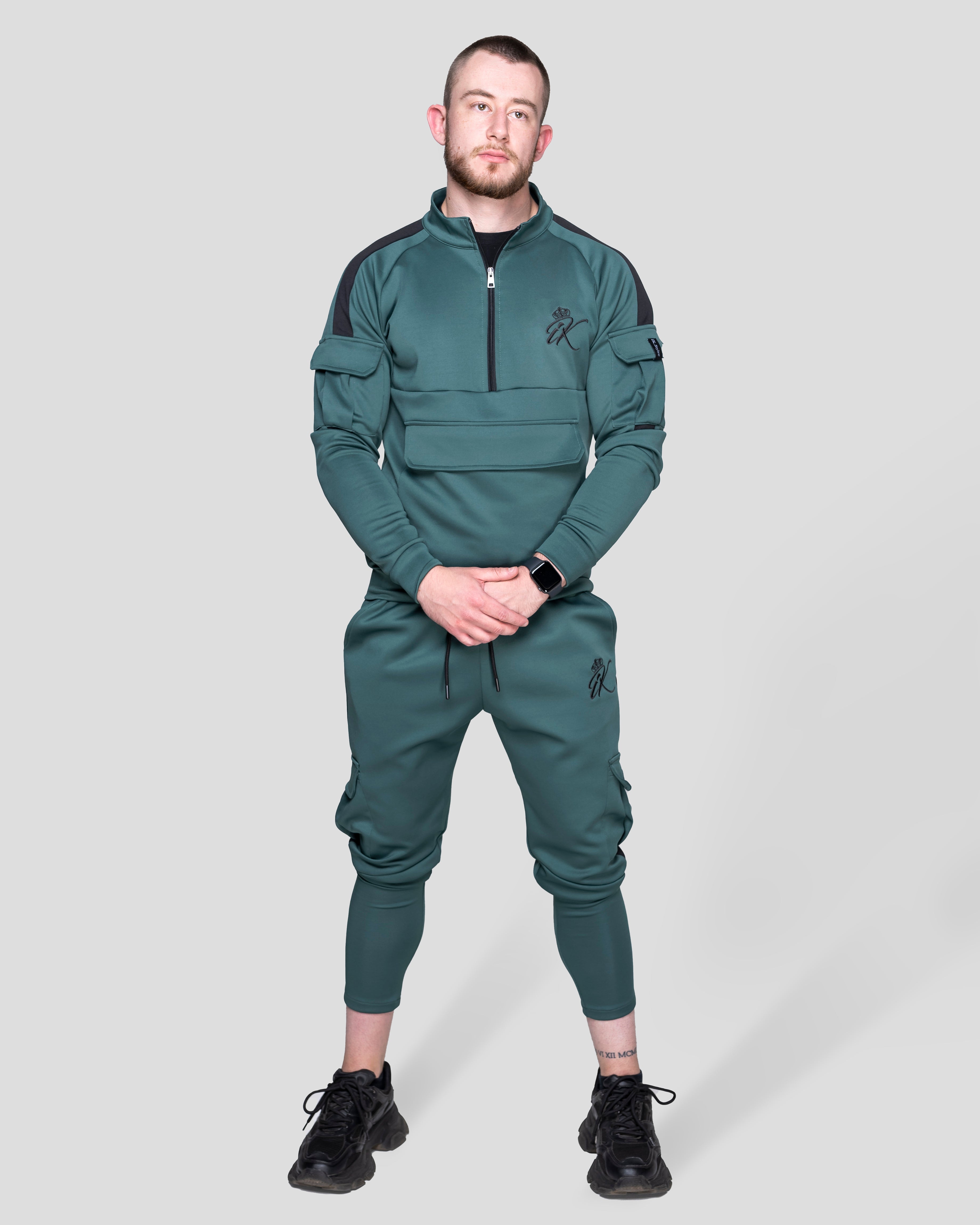Карго Спортно Долнище  "Inspire" Green Black