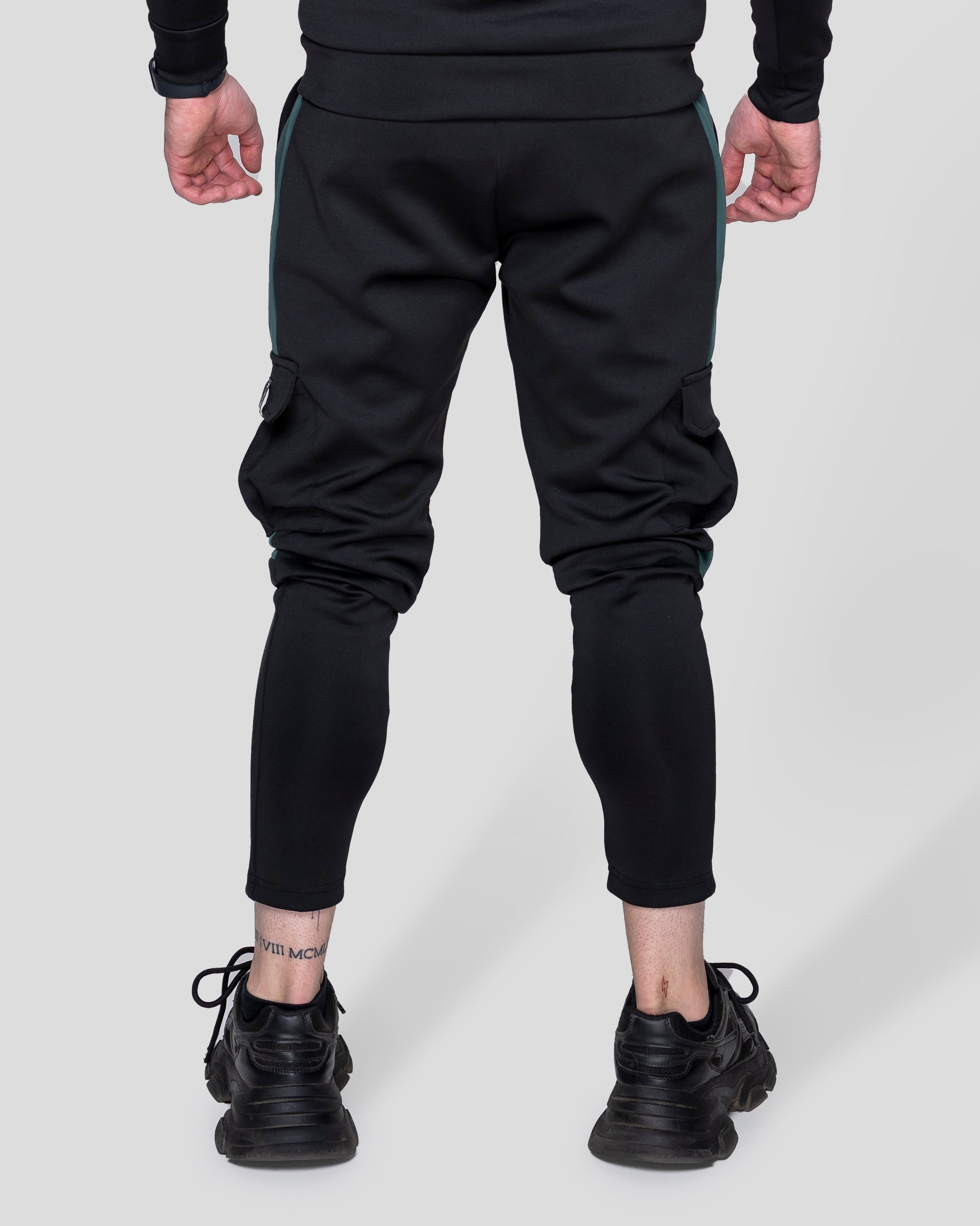 Карго Спортно Долнище  "Inspire" Black Green