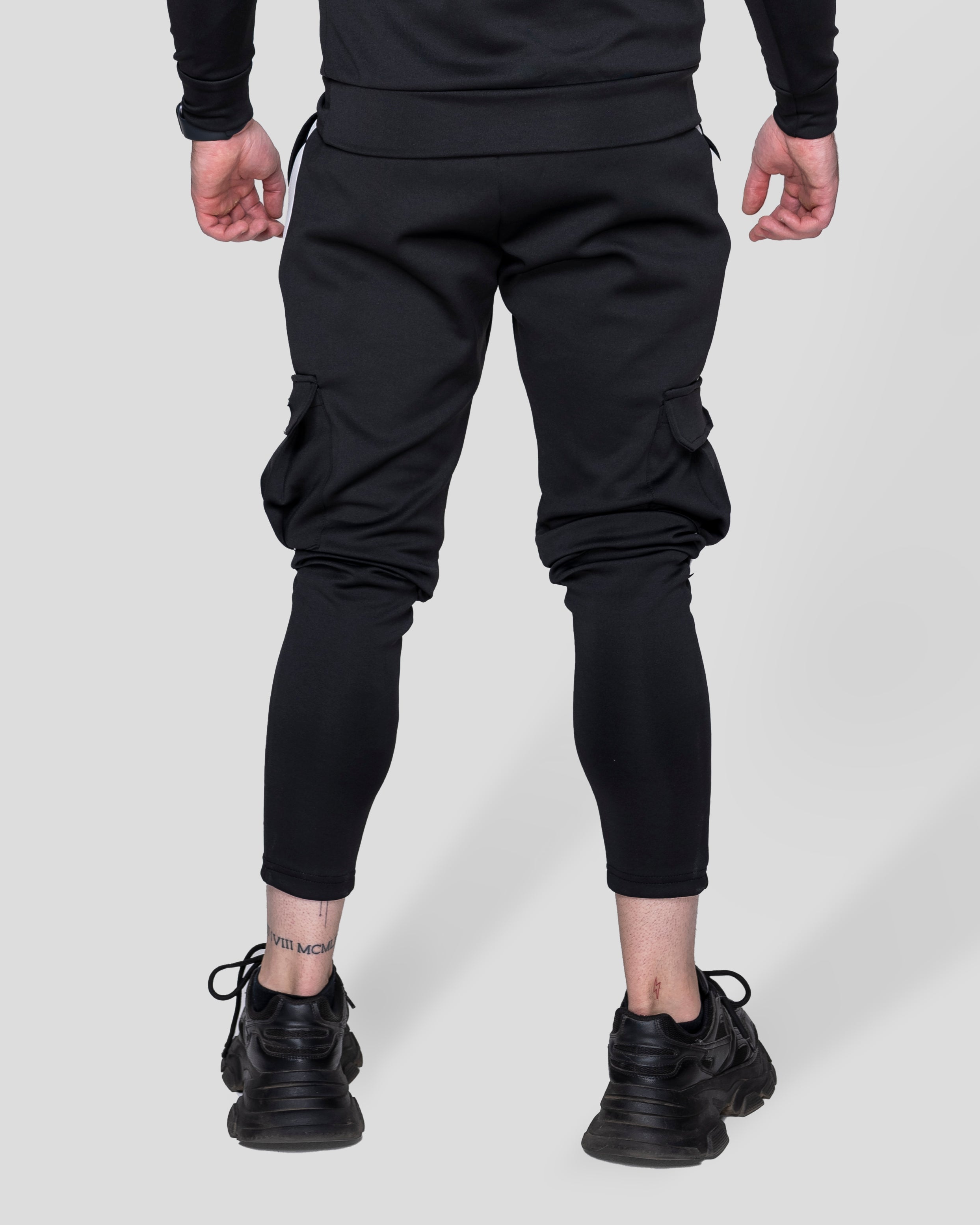 Карго Спортно Долнище "Inspire" Black White
