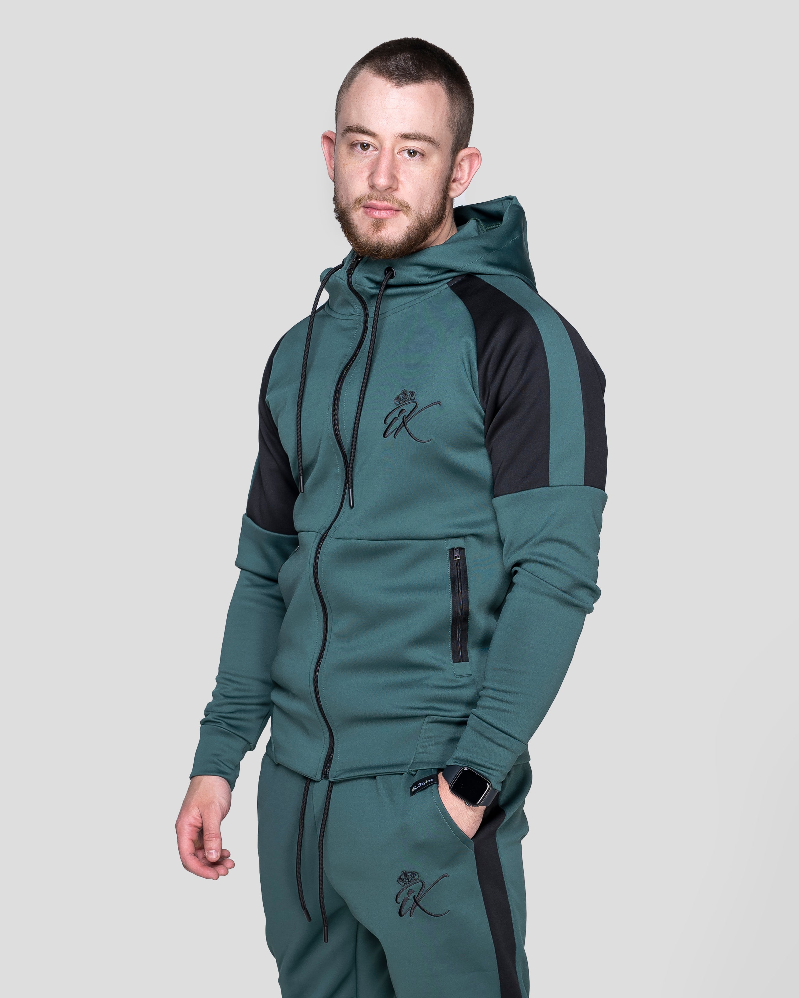 Спортно Горнище "Inspire" Green Black