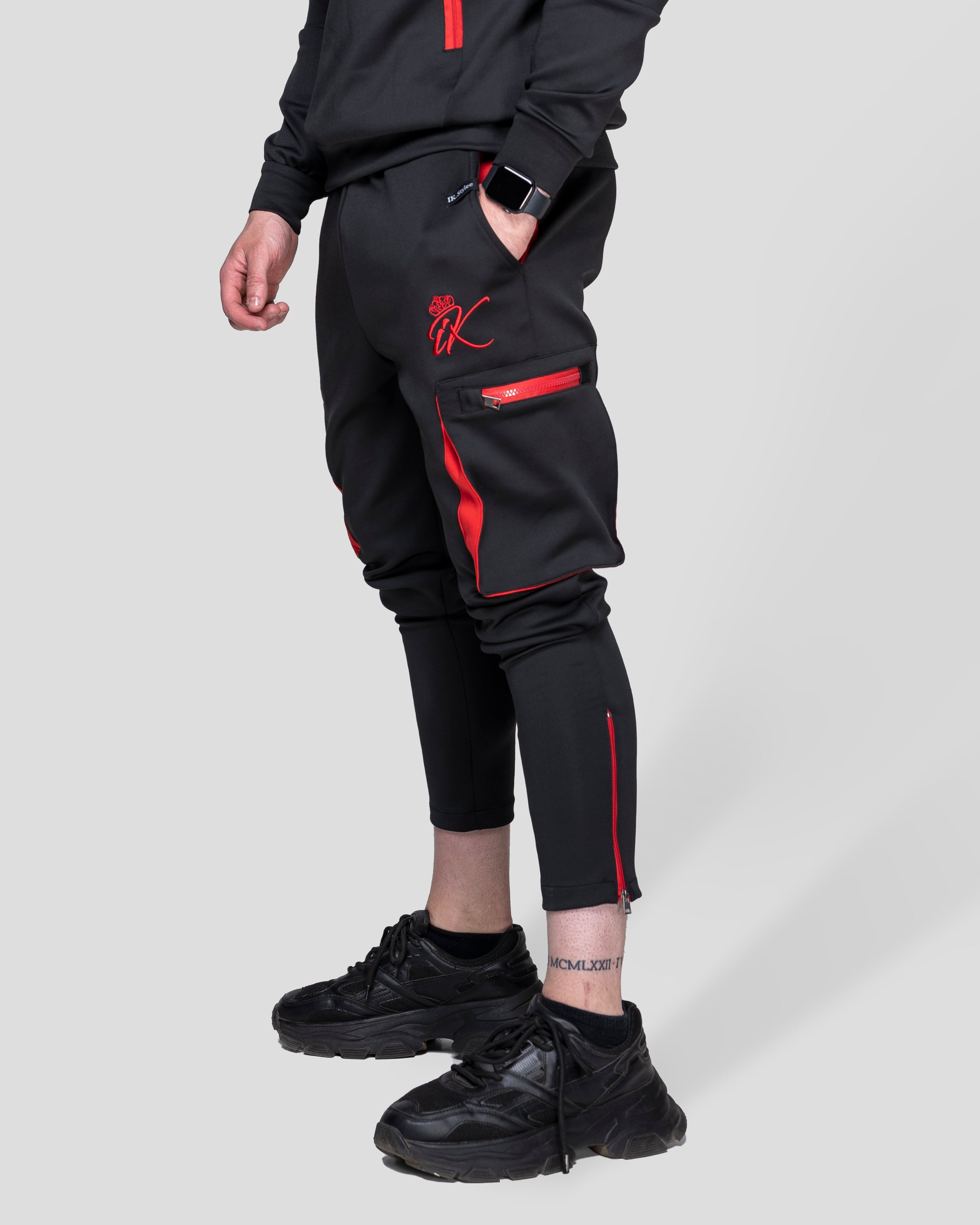 Карго Долнище "Inspire" Premium Red