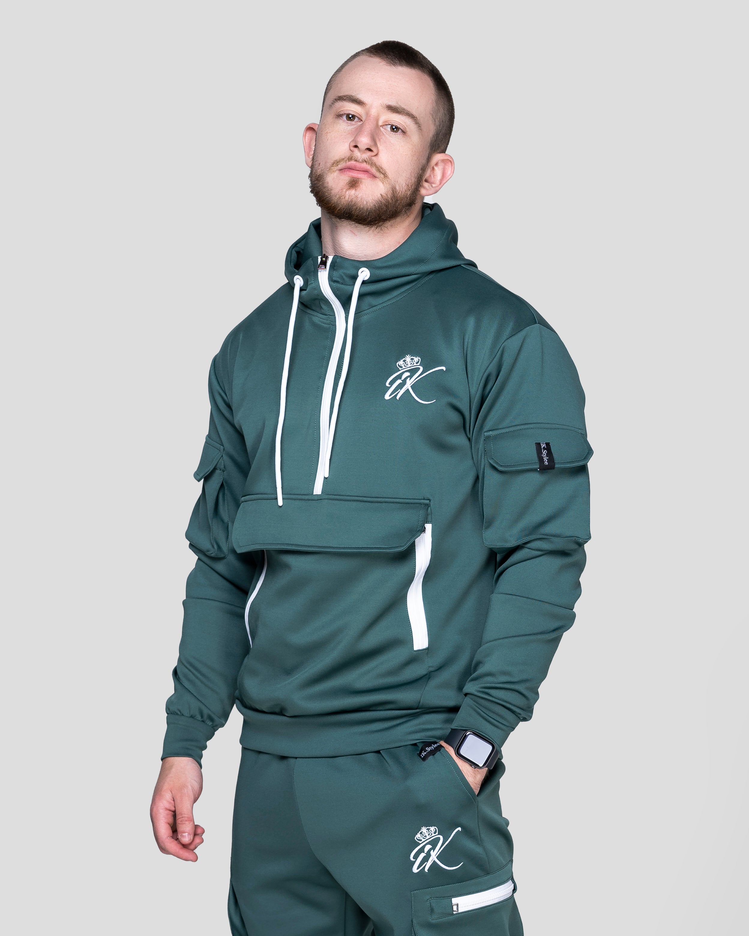 Карго Горнище "Inspire" Green White
