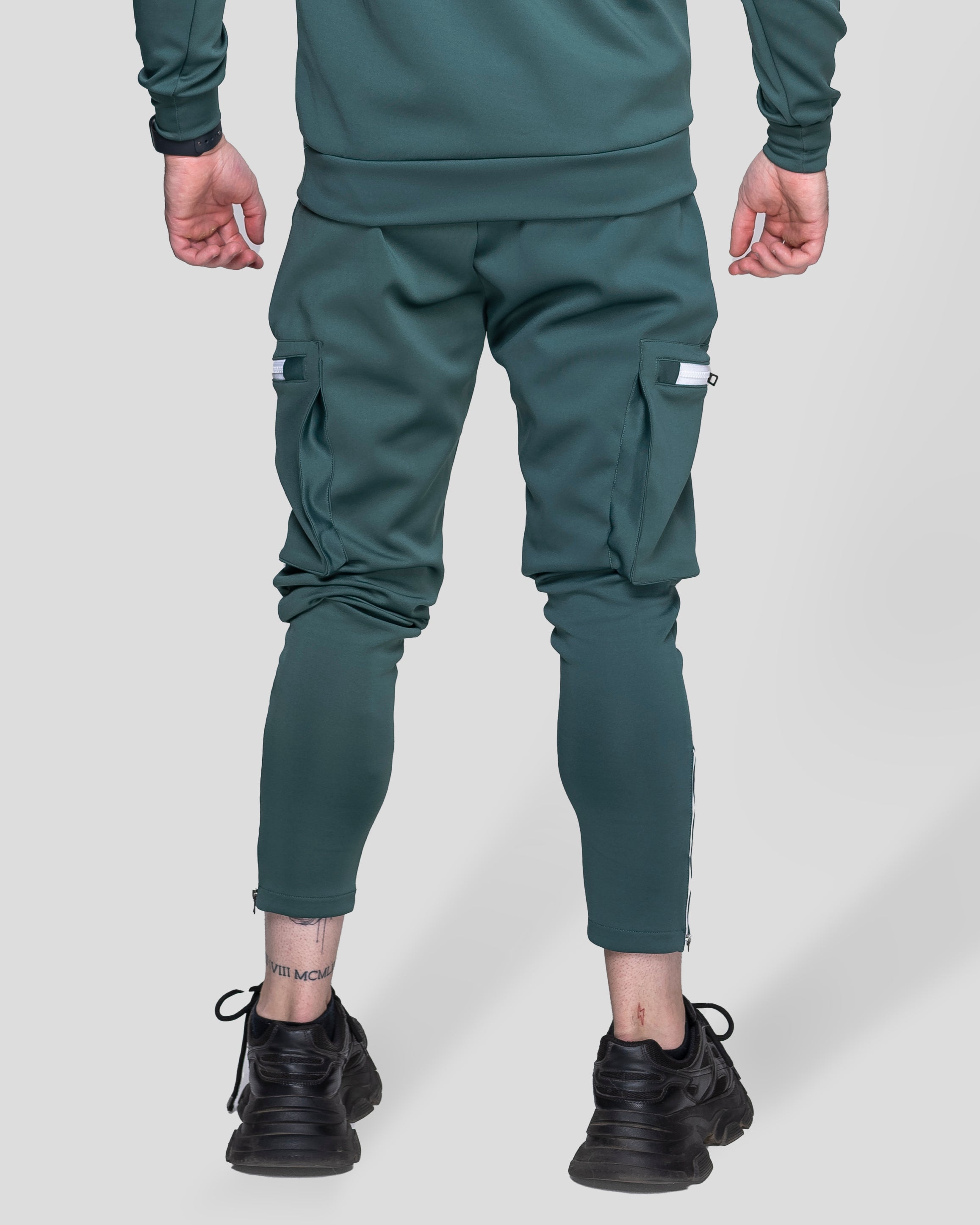Карго Долнище "Inspire" Green White