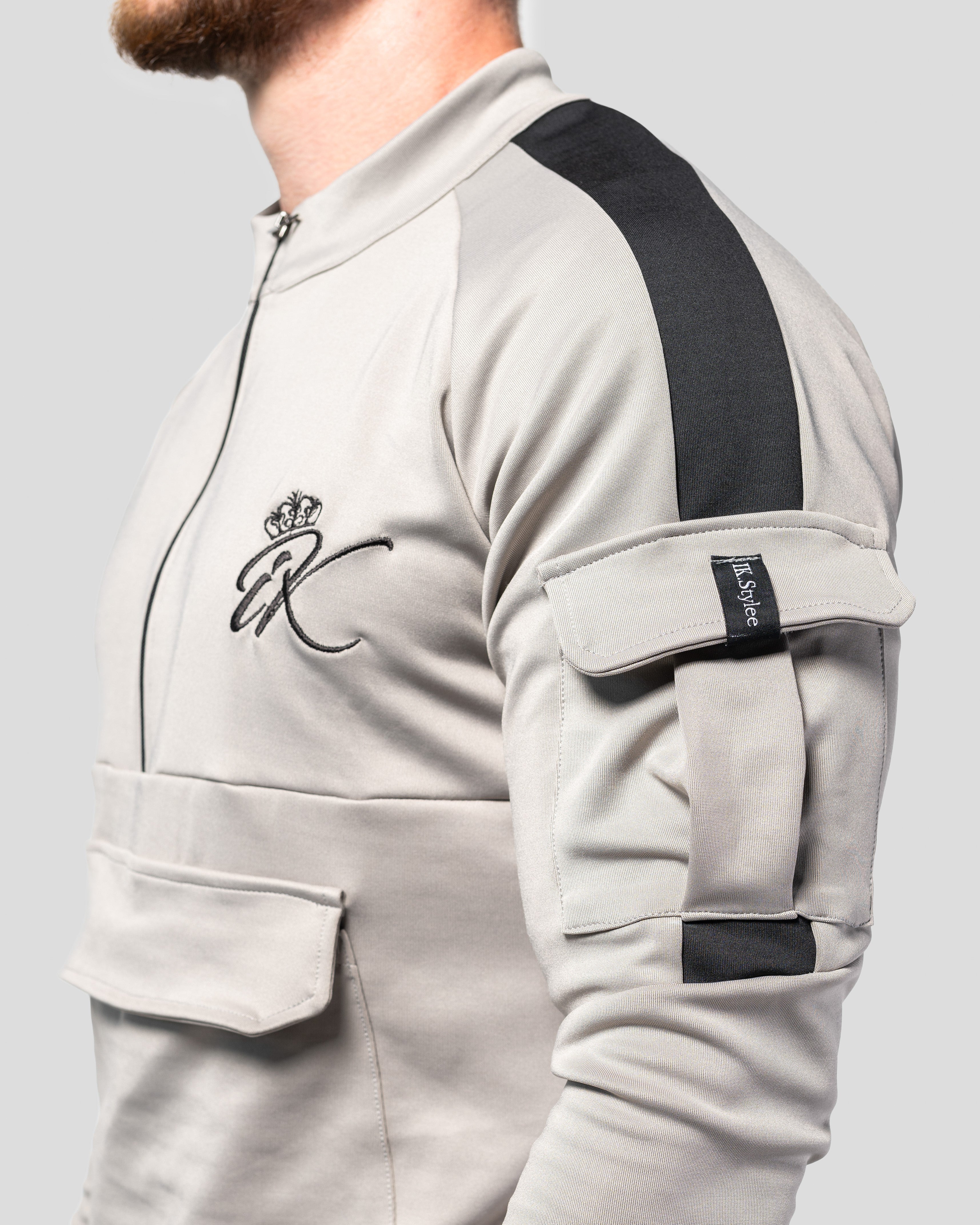 Карго Спортен Екип Gray and Black