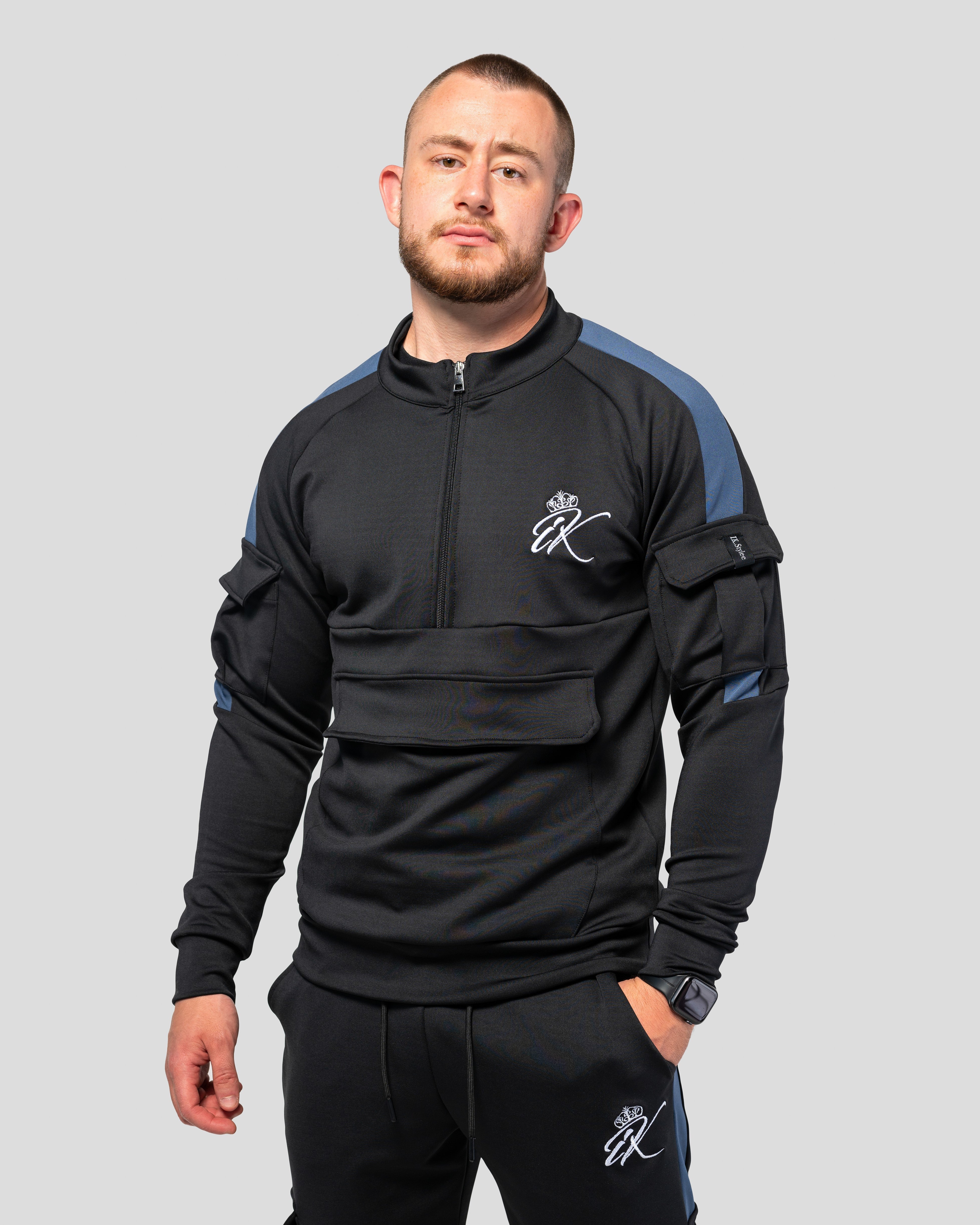 Карго Спортен Екип "Inspire" Black and Blue